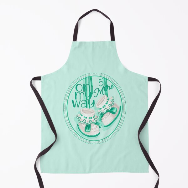 Item preview, “On My Way - 5 Mths” Baby Green (Incl. Maternity & Baby Wear) designed and sold by PawsitiveMum.