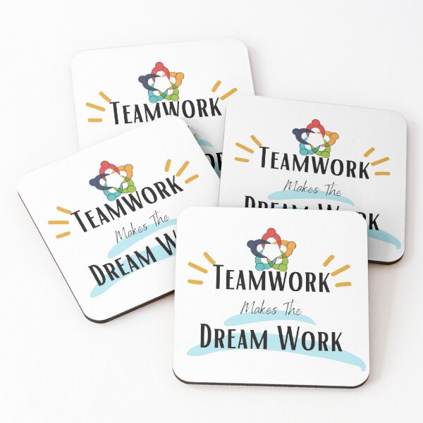 Item preview, Teamwork Makes The Dream Work designed and sold by sabirlhc.