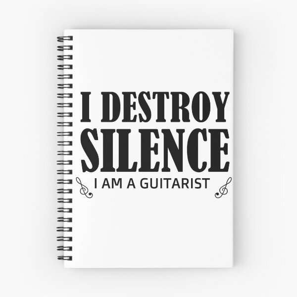Item preview, I destroy silence -  i destroy silence guitar,funny guitar lovers - gift for guitarist designed and sold by 0umStore.