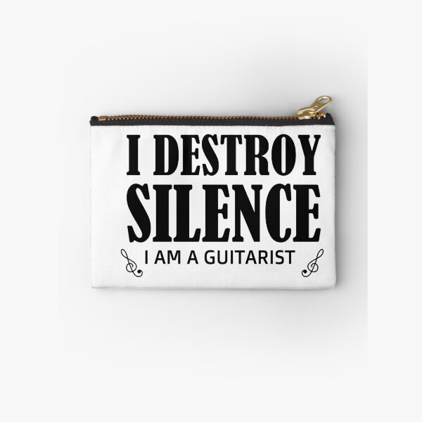 Item preview, I destroy silence -  i destroy silence guitar,funny guitar lovers - gift for guitarist designed and sold by 0umStore.
