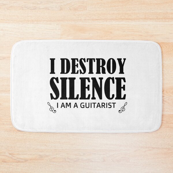 Item preview, I destroy silence -  i destroy silence guitar,funny guitar lovers - gift for guitarist designed and sold by 0umStore.
