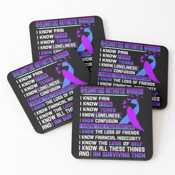 Item preview, I Am Rheumatoid Arthritis Warrior, I Know All These Things and I Am Surviving Them designed and sold by DianabellShop.