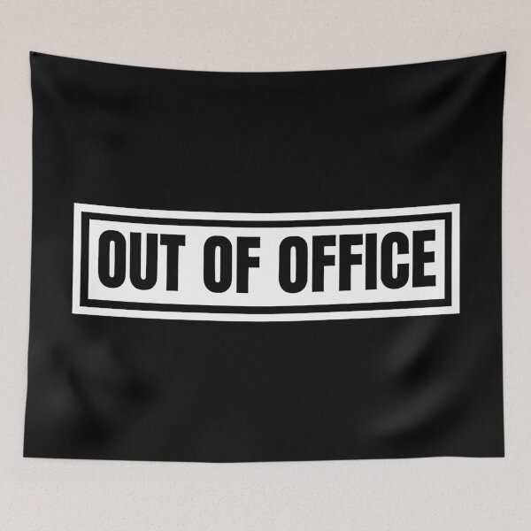 Item preview, out of office logo white designed and sold by OMdesigns93.