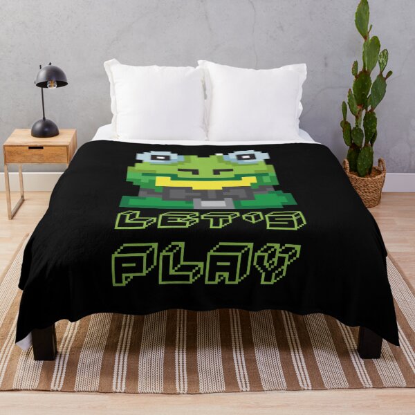 Item preview, Let's Play Frog Pixel Kröte Game Gift designed and sold by melomedia.