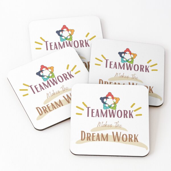 Item preview, Teamwork Makes The Dream Work designed and sold by sabirlhc.