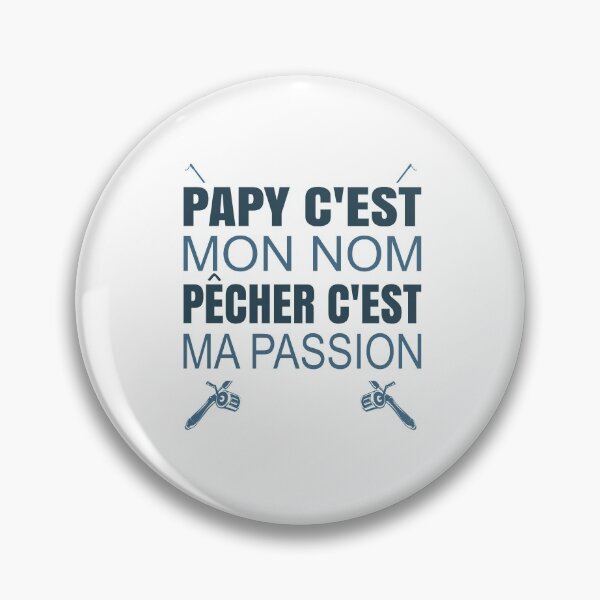 Item preview, Papy is my name fishing is my passion humor designed and sold by joozybart.