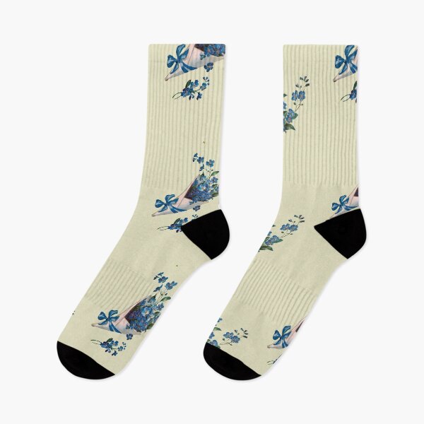 Item preview, Forget me not vintage watercolor  designed and sold by Nyanko-Sempai.