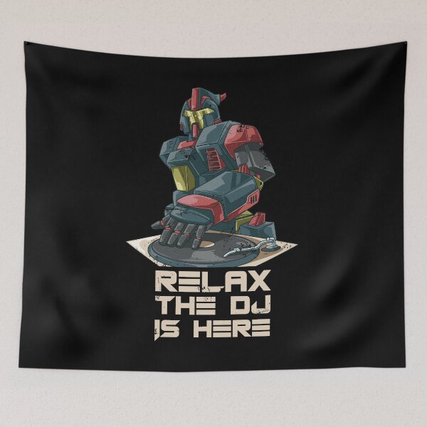 Item preview, Relax the Dj is Here Robot DJ Turntable designed and sold by melomedia.