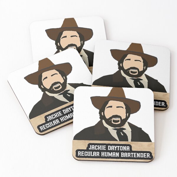 Item preview, Jackie Daytona - Regular Human Bartender  designed and sold by Leland61.