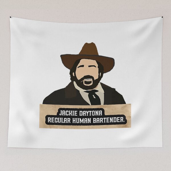 Item preview, Jackie Daytona - Regular Human Bartender  designed and sold by Leland61.