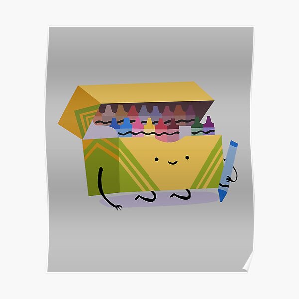 "Crayon Box" Poster for Sale by GreatBe Redbubble