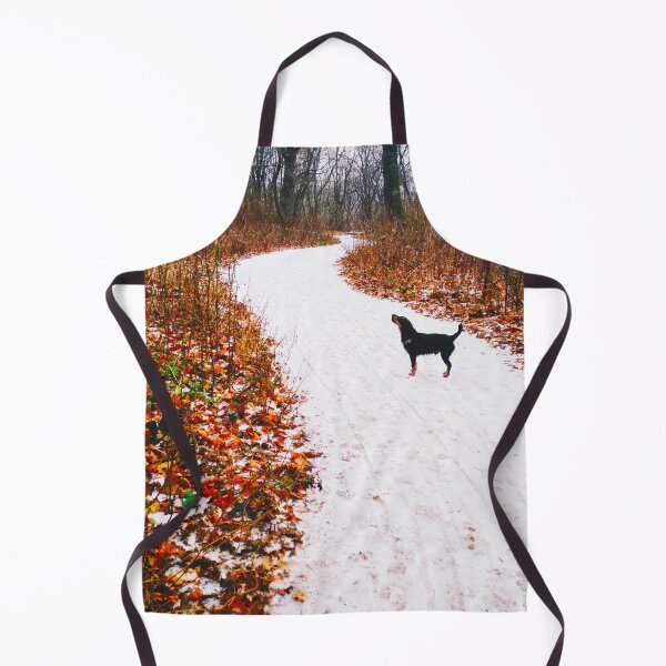 Item preview, Snowy way through a bright forest designed and sold by helenkaiy.