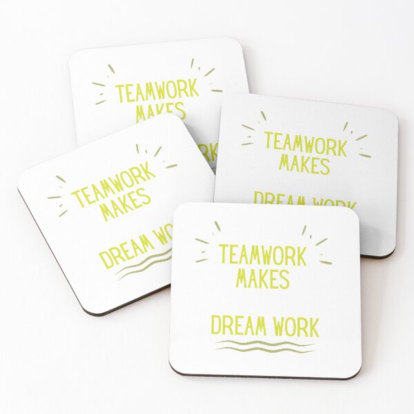 Item preview, Teamwork Makes The Dream Work designed and sold by sabirlhc.
