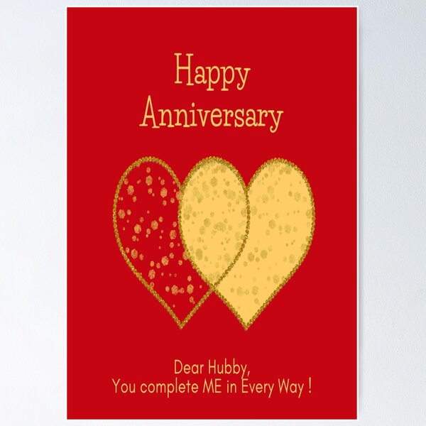 You complete me - relationship gift for couple, couple gift, romantic  anniversary gift, wedding anniversary gift Greeting Card for Sale by  mr&mrsmalik malik