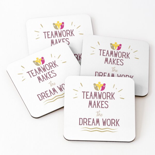 Item preview, Teamwork Makes The Dream Work designed and sold by sabirlhc.