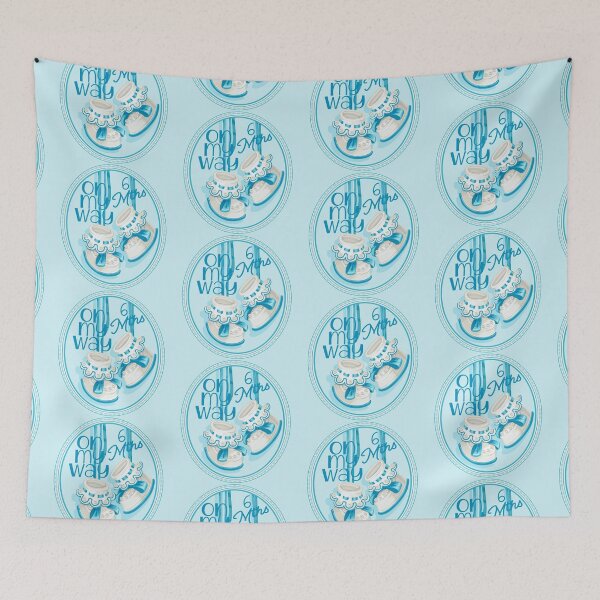 Item preview, “On My Way - 6 Mths” Blue (Incl. Maternity & Baby Wear) designed and sold by PawsitiveMum.