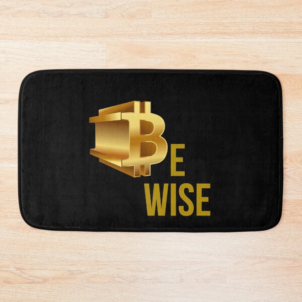 Item preview, be wise. bitcoin designed and sold by efenem.