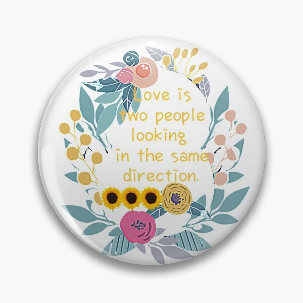 Item preview, Love is two people looking in the same direction. designed and sold by FLEXIS00.