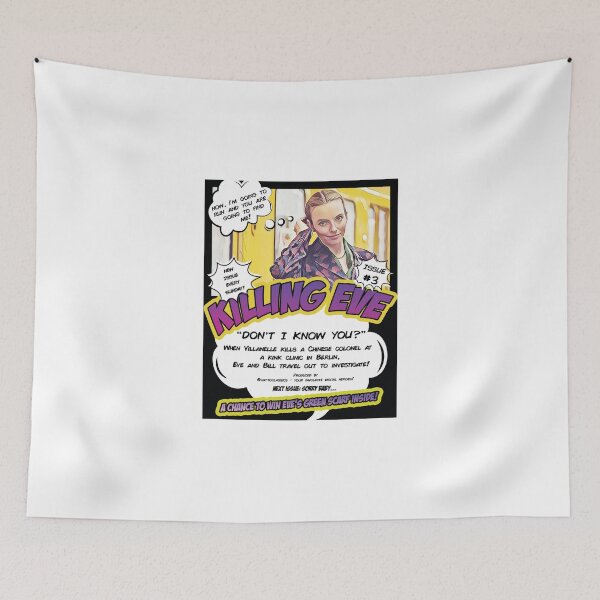 Item preview, killing eve don't I know you comic print  designed and sold by leonifitzy.