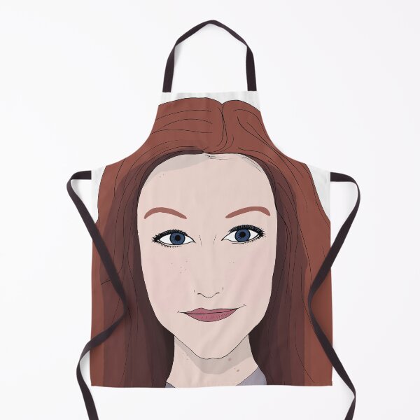 Item preview, Lindy as Cassie portrait illustration designed and sold by CattapanComics.