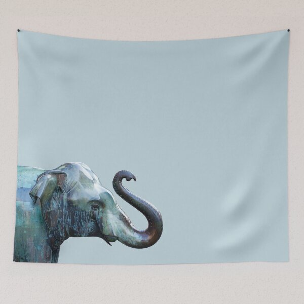 Item preview, Elephant statue in the Wat Arun temple, Bangkok designed and sold by Rrrainbow.