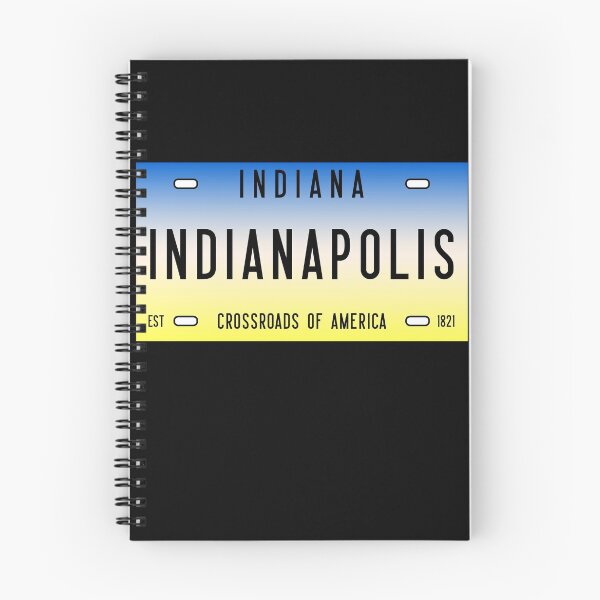 Item preview, Retro Indianapolis City Indiana State License Plate Souvenir designed and sold by merchzy.