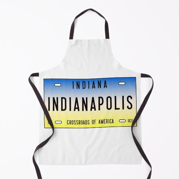 Item preview, Retro Indianapolis City Indiana State License Plate Souvenir designed and sold by merchzy.