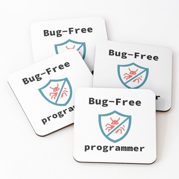 Item preview, Bug-Free Programmer, Bug-Free Programming, Software Engineer, Computer Science, Programming Humor designed and sold by Max-Wear.