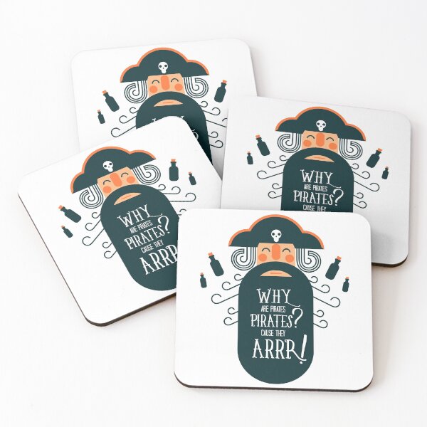 Item preview, Why are Pirates Pirates? Cause They Arrr! designed and sold by Doa-ibu.