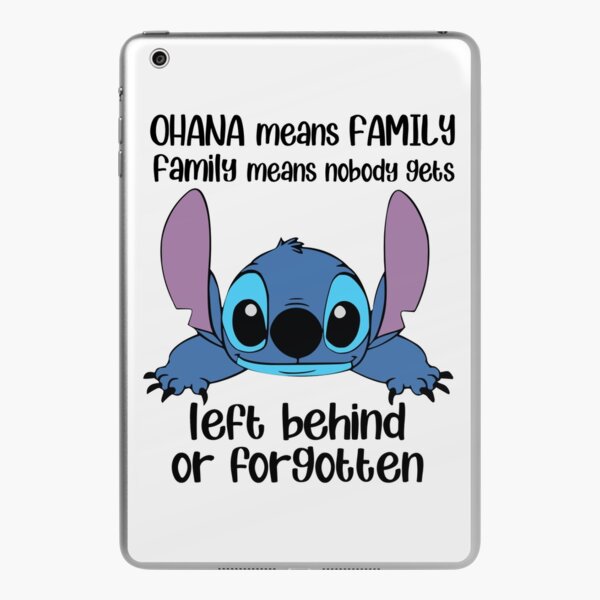 Funda y vinilo para iPad for Sale con la obra «lilo y stitch, lilo,  puntada, dibujos animados, 626, puntada de lilo, dobladillo» de deswaopam