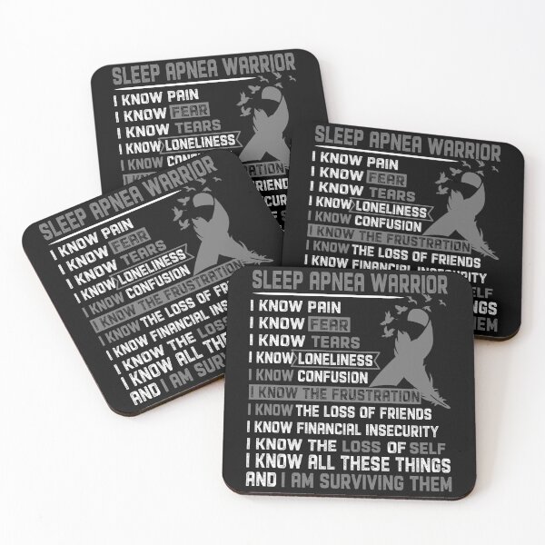 Item preview, I Am Sleep Apnea Warrior, I Know All These Things and I Am Surviving Them designed and sold by DianabellShop.