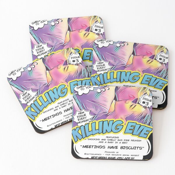 Item preview, killing eve bus scene designed and sold by leonifitzy.