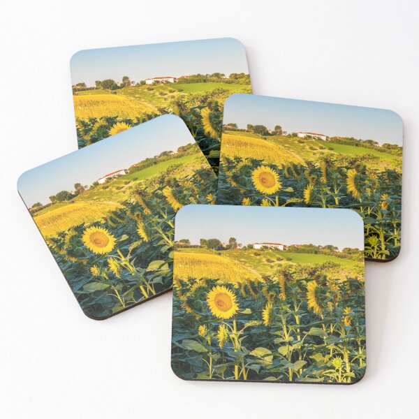 Item preview, Beautiful sunrise in the countryside of Marche in a summer morning designed and sold by zakaz86.