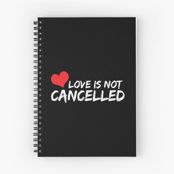 Item preview, Love is not cancelled designed and sold by Rubab Designs.