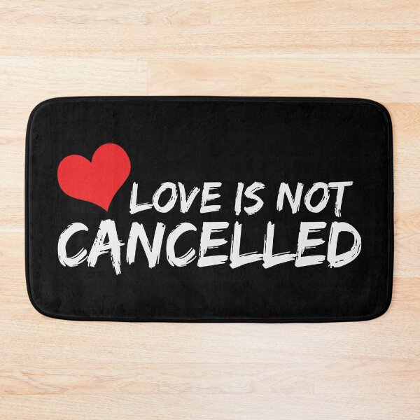 Item preview, Love is not cancelled designed and sold by Rubab Designs.