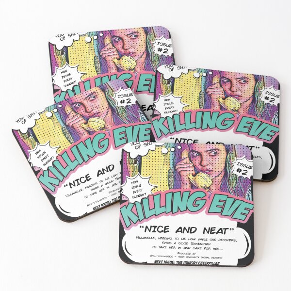 Item preview, killing eve nice and neat comic designed and sold by leonifitzy.