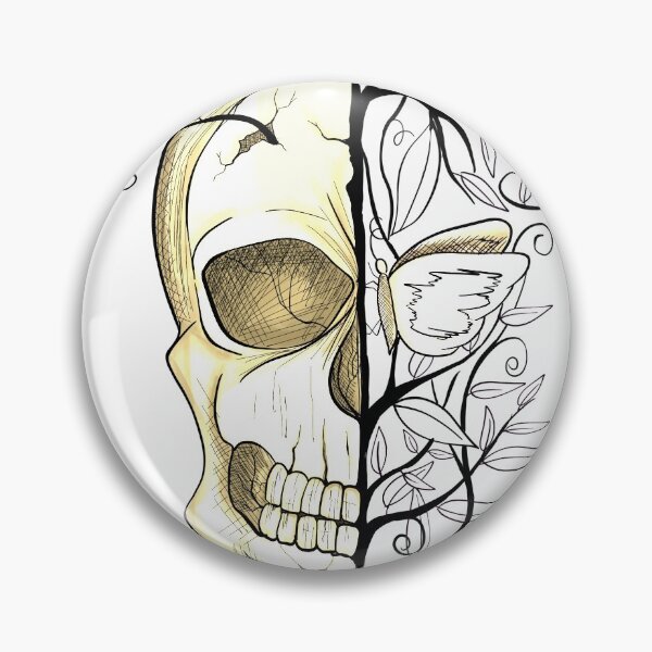 Item preview, Sustained skull digital drawing designed and sold by Sashindra Wijayarathna.