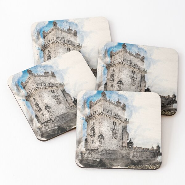 Item preview, Watercolor Torre de Belem designed and sold by ffpdsgn.