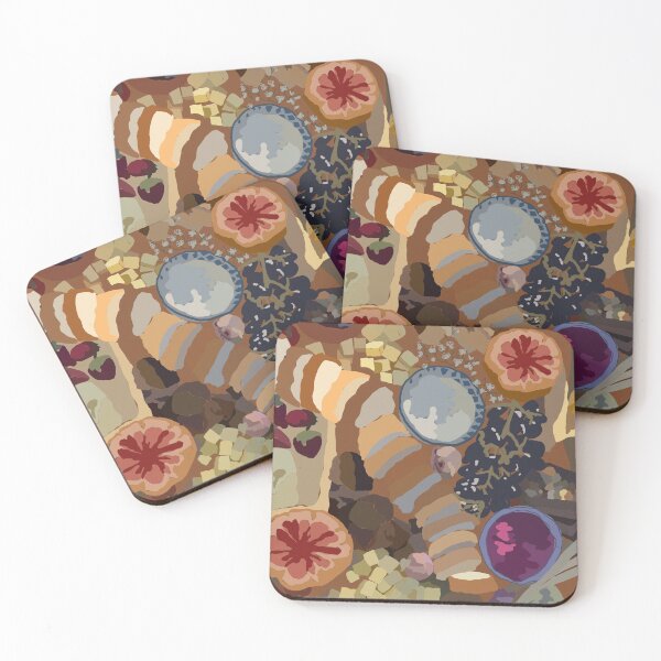 Item preview, Cheese Board Abstract designed and sold by soqhiee.