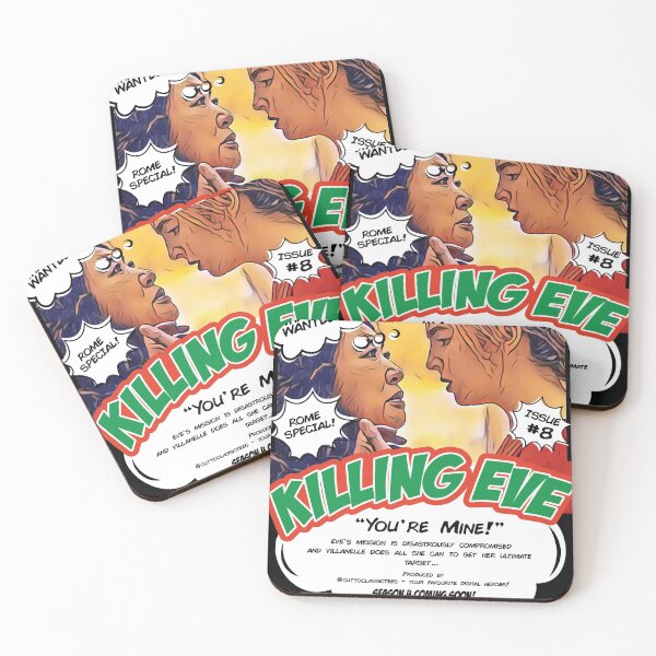Item preview, killing eve you're mine comic designed and sold by leonifitzy.