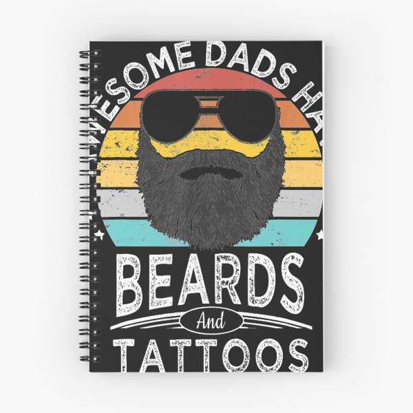 Item preview, Awesome Dads Have Beards and Tattoos Funny bearded designed and sold by Realmuto.