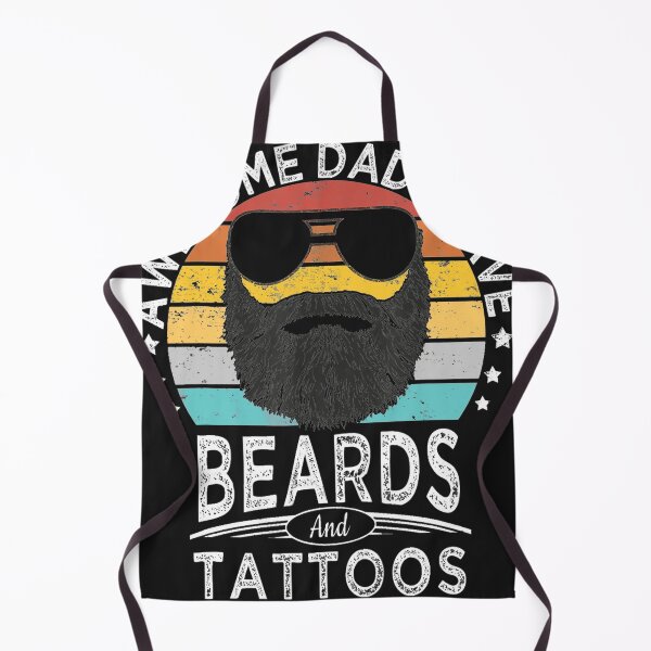 Item preview, Awesome Dads Have Beards and Tattoos Funny bearded designed and sold by Realmuto.