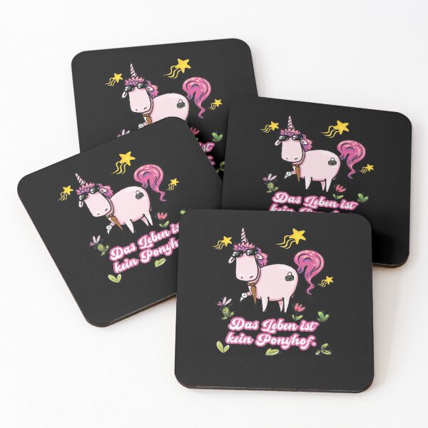 Item preview, Unicorn German Quote Ponyhof designed and sold by catsandmore.