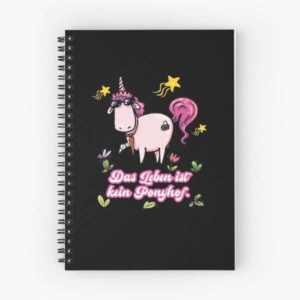 Item preview, Unicorn German Quote Ponyhof designed and sold by catsandmore.
