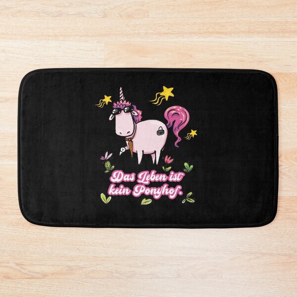 Item preview, Unicorn German Quote Ponyhof designed and sold by catsandmore.