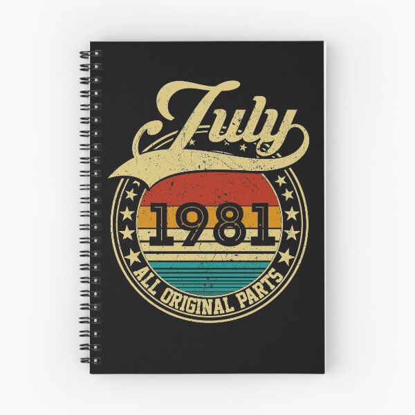 Item preview, Vintage July 1981 All Original Parts Born in July 1981 40th Birthday Gift 40 Years Old designed and sold by MN-Shop0123.