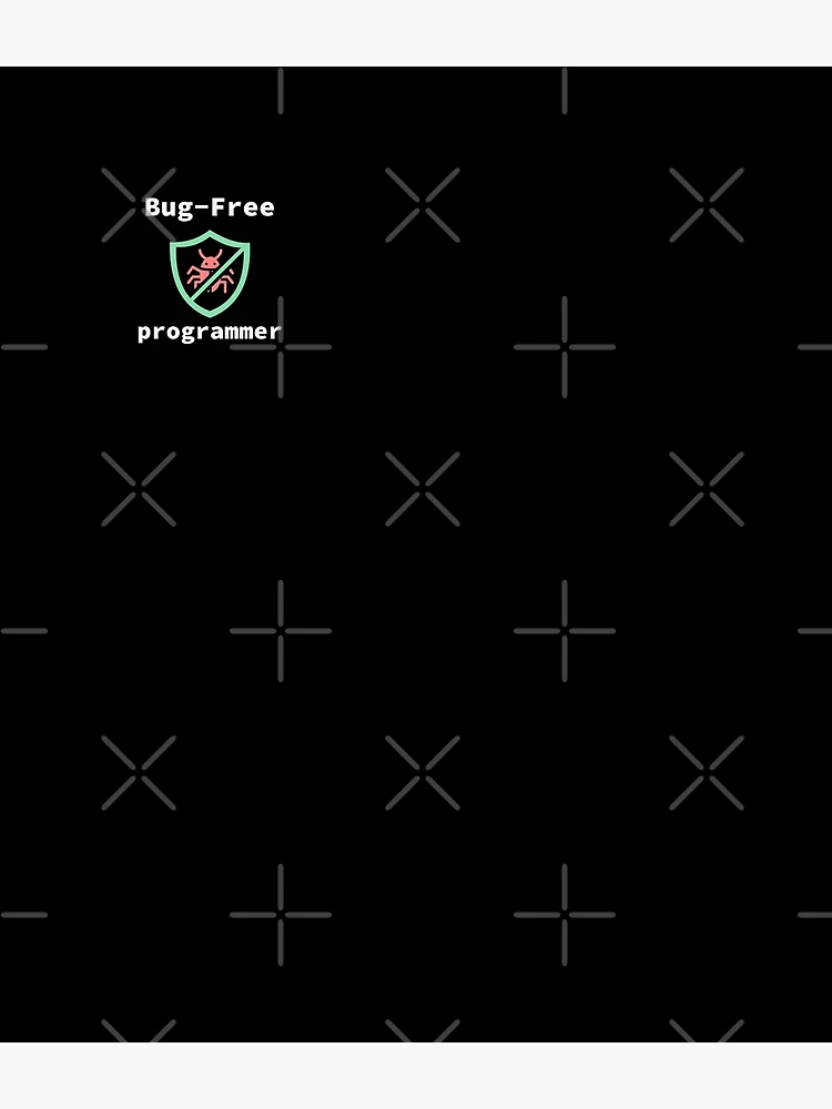 Thumbnail 3 of 3, Backpack, Bug-Free Programmer, Bug-Free Programming, Software Engineer, Computer Science, Programming Humor, Dark designed and sold by Max-Wear.