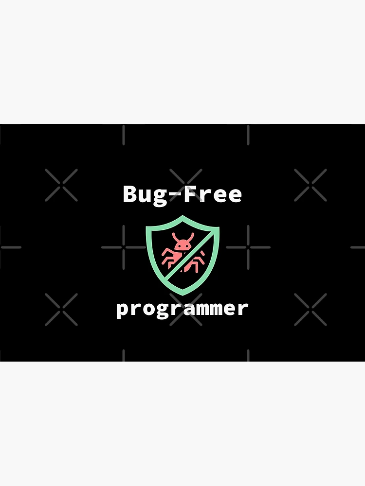 Thumbnail 2 of 2, Laptop Sleeve, Bug-Free Programmer, Bug-Free Programming, Software Engineer, Computer Science, Programming Humor, Dark designed and sold by Max-Wear.