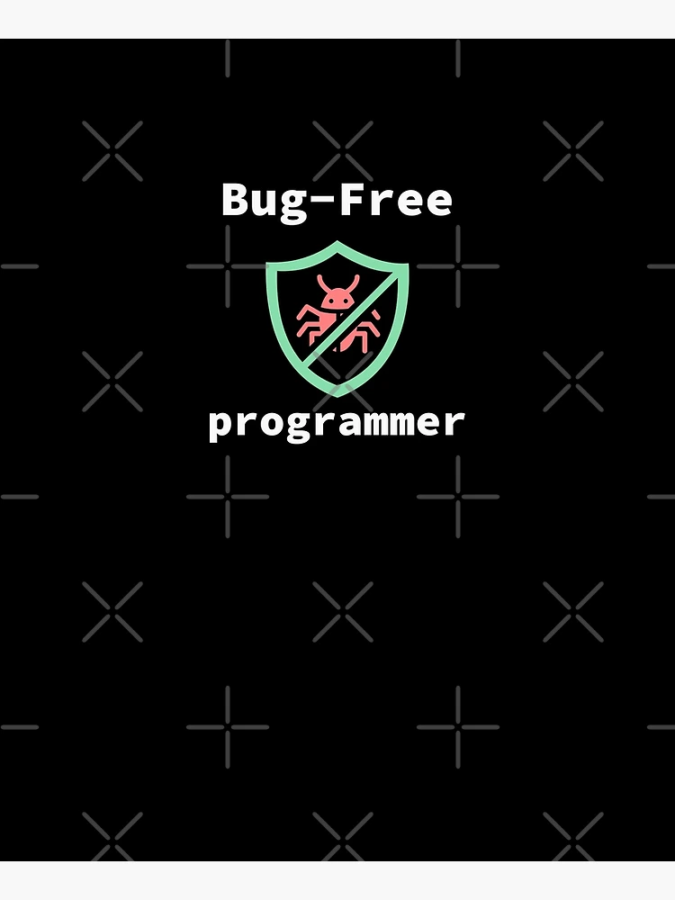 Thumbnail 6 of 6, Apron, Bug-Free Programmer, Bug-Free Programming, Software Engineer, Computer Science, Programming Humor, Dark designed and sold by Max-Wear.