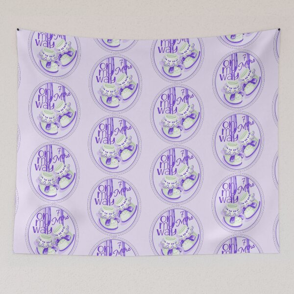 Item preview, “On My Way - 7 Mths” Purple (Incl. Maternity & Baby Wear) designed and sold by PawsitiveMum.